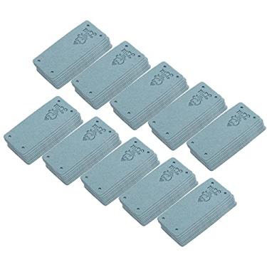 Imagem de Etiqueta de couro PU, fonte padrão feita à mão Quantidade suficiente Ferramenta de costura faça você mesmo para têxteis domésticos para roupas De costura(02)