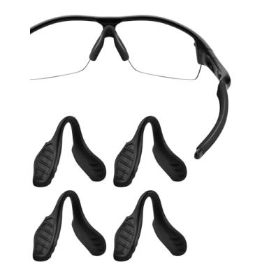 Imagem de HILEEN Almofadas de nariz de substituição para Oakley Radar Path | Radar Edge OO9184 | RadarLock Path | Radar EV Path OO9208 | Radar EV Pitch OO9211 | Óculos de sol Radar Pace OO9333 | Óculos de sol 4 peças