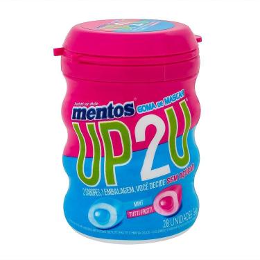 Imagem de Chiclete Mentos UP2U Sabor Tutti Frutti Sweet Mint Sem Açúcar