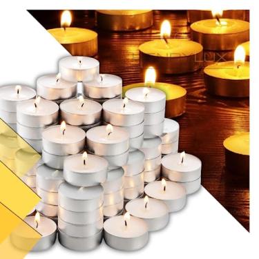 Imagem de Kit 50 Velas Rechaud Decoração Casamento Lâmparina