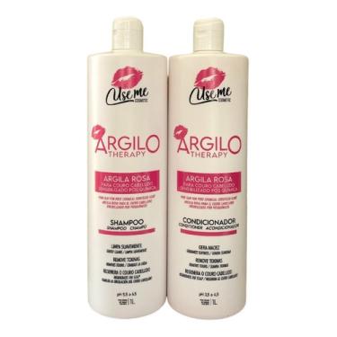 Imagem de Shampoo E Condicionador Pós Química Use Me Argila Rosa 2x1l
