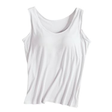 Imagem de Camiseta regata feminina costas nadador gráfico para sair, plus size, sem mangas, linda, blusa de verão, boho, colete de festa, Wh1, P