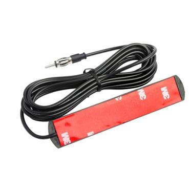 Imagem de supmory Antena de carro AM FM antena de rádio adesivo para carro antena de patch oculto caminhão antena de rádio de carro 3 m
