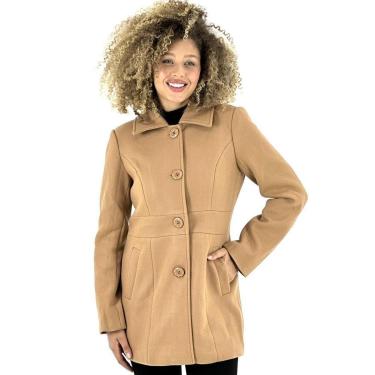 Imagem de Casaco Facinelli Médio Casual Feminino-Feminino