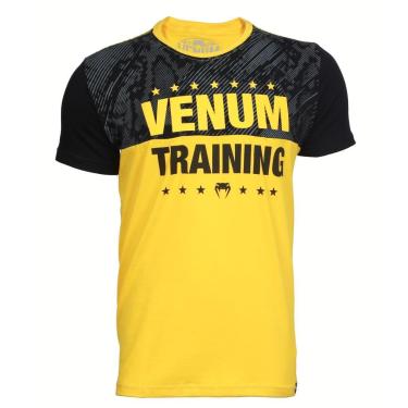 Imagem de Camiseta Venum New Training - Amarelo-Masculino