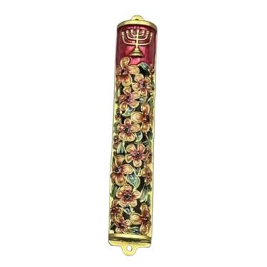 Imagem de Generic Porta mezuzah artesanato messiânico mezuzah fora presente de inauguração decoração de casa, decorativo fácil instalação metal moderno, estilo c