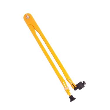 Imagem de Gralara Ferramenta de Geometria Matemática para Desenho, Régua Geométrica, Bússola, Transferidor, Grande Digital para Desenhos, Professores, Quadro-negro, Esc, Bússola