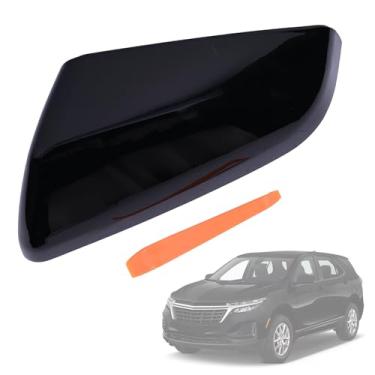 Imagem de Magimaker Capa de espelho lateral externo lado do motorista 23406417 84225386 compatível com Chevrolet Equinox GMC Terrain 2018-2023 tampa do espelho retrovisor lado esquerdo