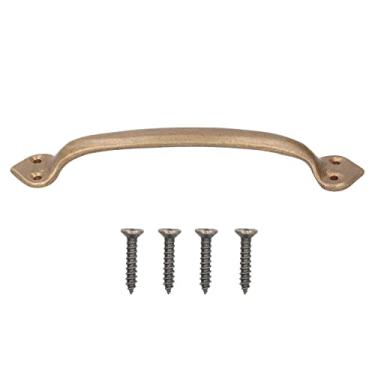 Imagem de Maçaneta de armário vintage, puxadores de eletrodomésticos para gavetas de hardware de armário, acessórios de maçaneta de porta de móveis antigos para armário de gaveta de (Large (9.4in))