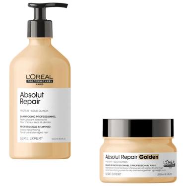 Imagem de Shampoo 500Ml Máscara Light 250Ml Loreal Absolut Repair