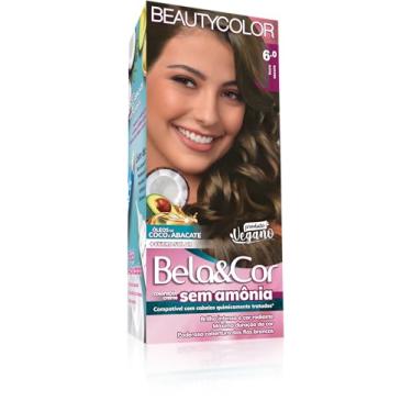 Imagem de Coloração Bela&Cor Sem Amônia - 6.0 Louro Escuro