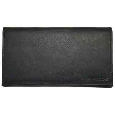 Imagem de Capa Estojo Carteira Couro Legítimo Para Calculadora Hp12c Preto