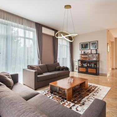 Imagem de Lustre Pendente Moderno para Sala Led Curve Infinito 40w 3 Cores Em 1 Bivolt 110/220