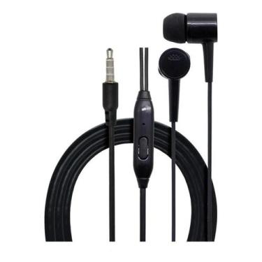 Imagem de Fone De Ouvido P2 Intra Auricular C/ Microfone X-cell Xc-f17, Preto