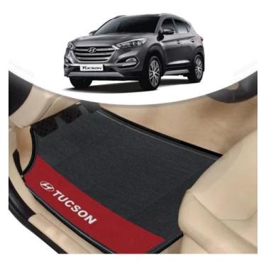 Imagem de Jogo 4 Tapetes De Carro Tucson Automotivo Personalizado - LM MAGAZINE
