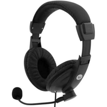 Imagem de Headset Com Microfone Office Preto 0507 Bright - Brigth, Preto