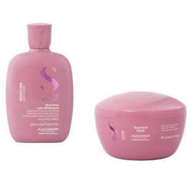 Imagem de Kit Shampoo Semi Di Lino  Moisture 250ml + Máscara De 200ml - Alfaparf