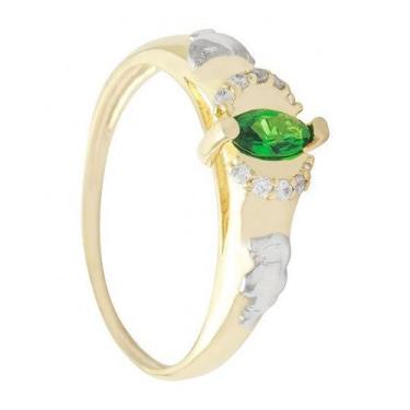 Imagem de Anel  de  ouro  18 k  formatura . - Elegancy Joias, 13
