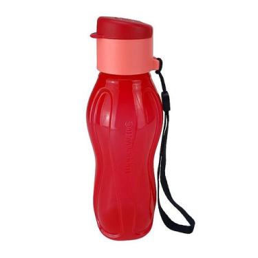 Imagem de Garrafa Tupperware Eco Tupper 310ml Plus Morango Squeeze