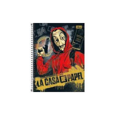 Imagem de Caderno 80 cd la casa de papel tilibra