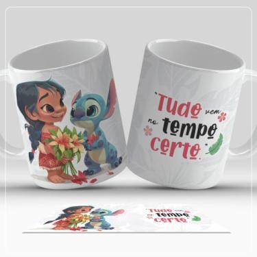 Imagem de Caneca Personalizada  Lilo Stitch - Com  Frase - Jlssublimação
