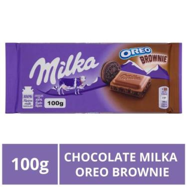 Imagem de Chocolate Milka, Barra 100G, Oreo Brownie