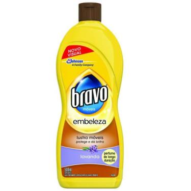Imagem de Lustra-Móveis Bravo Brilho Prático Lavanda 500ml