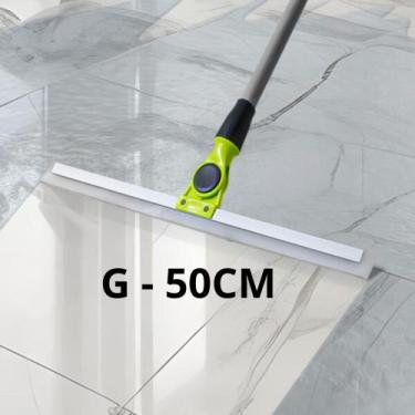 Imagem de Rodo vassoura multiuso silicone limpeza pisos vidros janelas sistema g