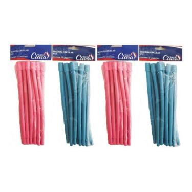 Imagem de Bigodim Bigudinho Circular Nº2 Kit 48 Unidades - Santa Clara, Nº2