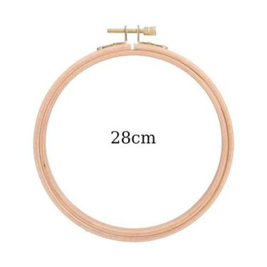 Imagem de Bastidor de Madeira para Bordado Nurge com Tarracha 28cm