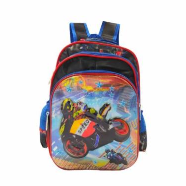 Imagem de Mochila Escolar Infantil Feminina Masculina 3D WL-C143 - Bqueen, 9