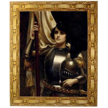 Imagem de Quadro Da Santa Joana D Arc, Mod.06, Tam. 30x25cm. Angelus