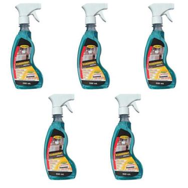 Imagem de Kit 5 desengordurante limpeza pesada multiuso spray allchem 500ml