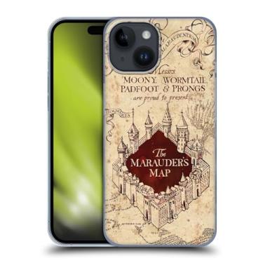 Imagem de Head Case Designs Capa rígida oficialmente licenciada por Harry Potter O Mapa do Maroto, Prisioneiro de Azkaban II, compatível com Apple iPhone 15
