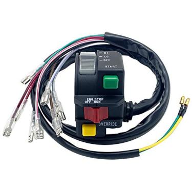 Imagem de Farol de parada de partida do guidão esquerdo 4110193 para Polaris ATV 400L 6X6 Magnum 425 Scrambler 400 500 Sportsman 335 400 500 Trail Boss 250 Worker 335 Xplorer 300 400 500 Xpress 300 400