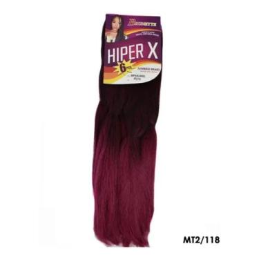 Imagem de Cabelo Jumbo Jumbão Hiper X Kanekalon Tranças Braids Box - HiperX, cor