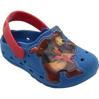 Imagem de Sandália Infantil Pé com Pé Masha e o Urso Menino-Masculino