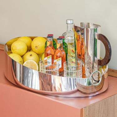 Imagem de Bandeja Ring Oval com Espelho - St James