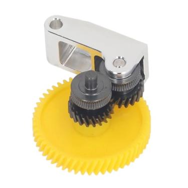 Imagem de Extrusora Engrenagem Aço Endurecido Hotend Extrusora Engrenagem Kit Com Alça De Alumínio Montagem Drive Gear para Bambu X1C P1S Série P1P