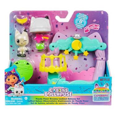 Imagem de Playset Varanda com Pandy Paws - Gabby's Dollhouse