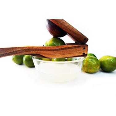 Imagem de Espremedor de limão e limão, prensa cítrica manual resistente para extração de suco