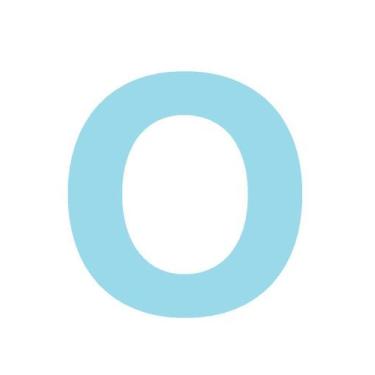 Imagem de Letras em EVA Alfabeto Azul Claro - 14cm - Extra Festas, O