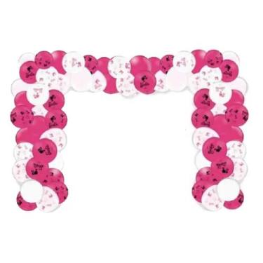 Imagem de Arco de Balões da Barbie - Arco Fácil - Festcolor