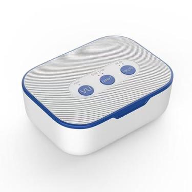 Imagem de Secador de aparelho auditivo, secador de aparelho auditivo U-VC, secador de ouvido multifuncional, ideal para aparelhos auditivos, fones de ouvido, dentaduras, joias - Opções de temporizador de 2/8