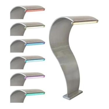 Imagem de Cascata Inox A High Tech Naja Grande Com Led + Controladora - Universa