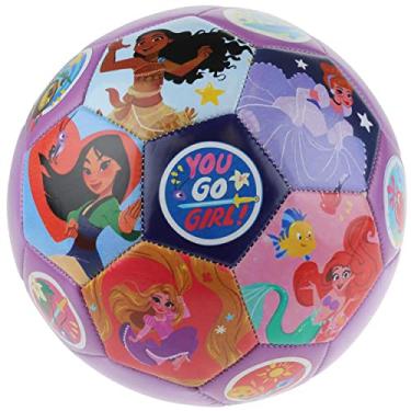 Imagem de Capelli Sport Bola de futebol de princesa da Disney, You Go Girl, Futbol infantil, roxo, tamanho 5