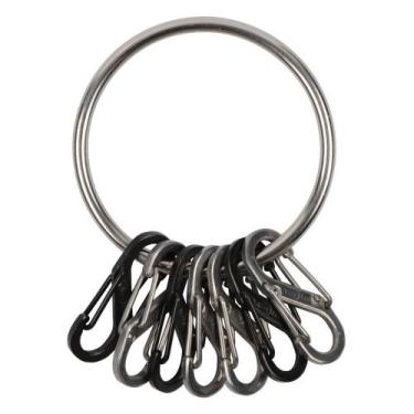 Imagem de Chaveiro Organizador Nite Ize Bigring Steel S-Biner Brg-M1-R3