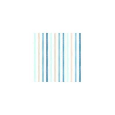 Imagem de Papel de parede bobinex sonhos 4220- listras coloridas azul