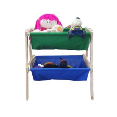 Imagem de Porta Treco Organizador de Brinquedos Resistente  Armário - Organibox