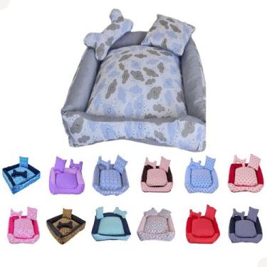 Imagem de Kit Cama Caminha Pet Para Cachorro Lavável  Tamanho GG - Confortpet, N